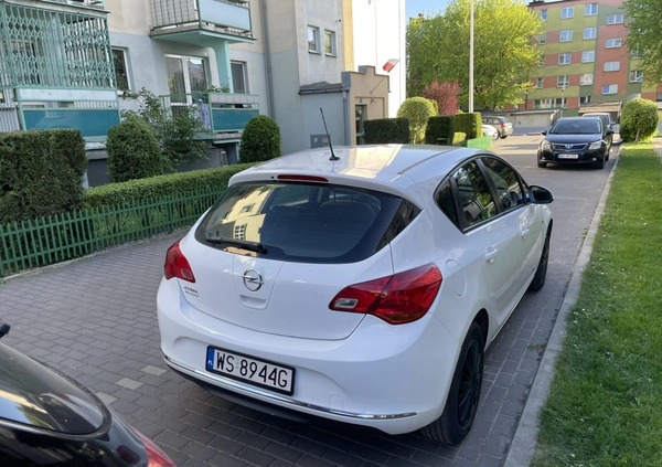 Opel Astra cena 29400 przebieg: 191705, rok produkcji 2015 z Siedlce małe 67